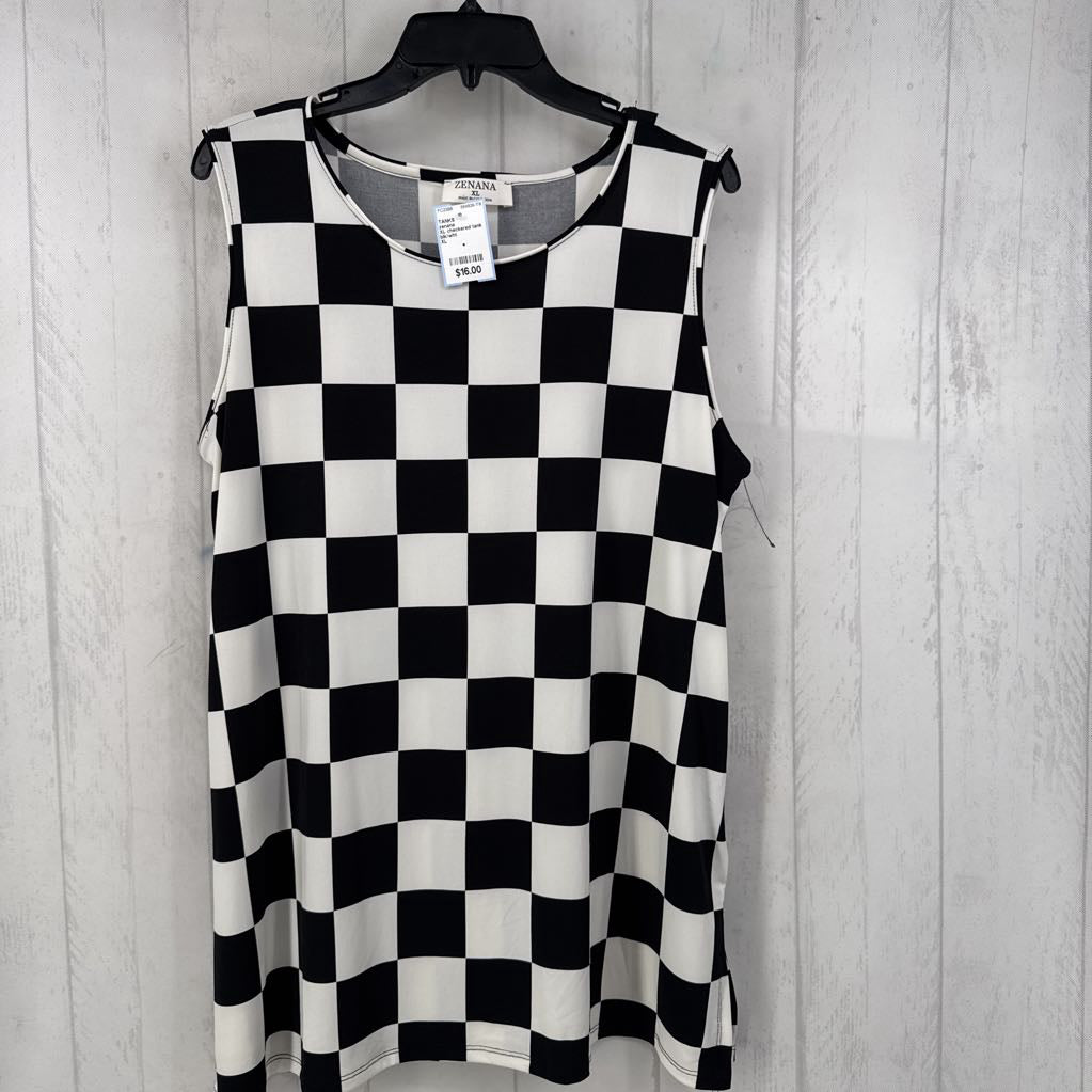 XL checkered tank