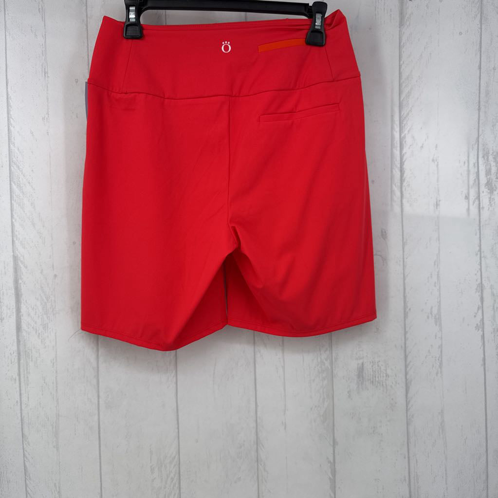 S pull-on zip pockets shorts