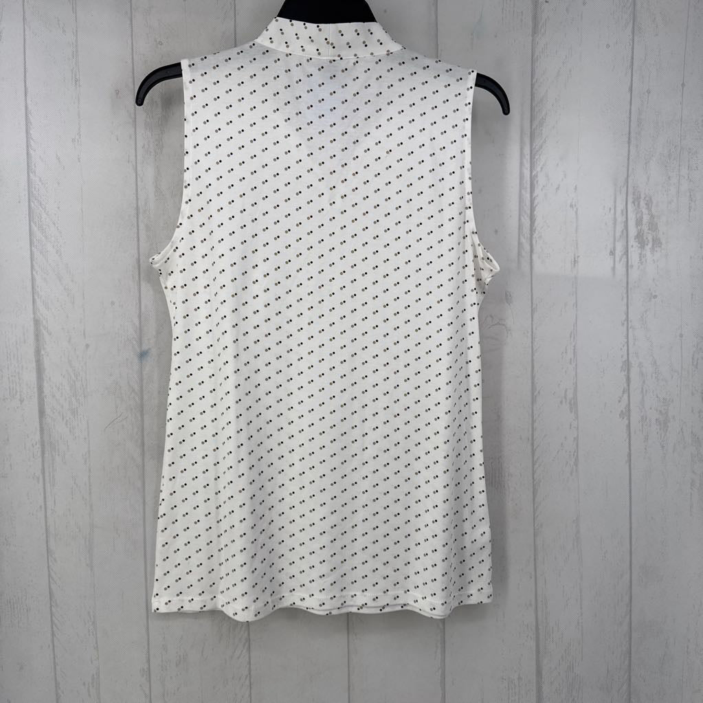 M circle print tank