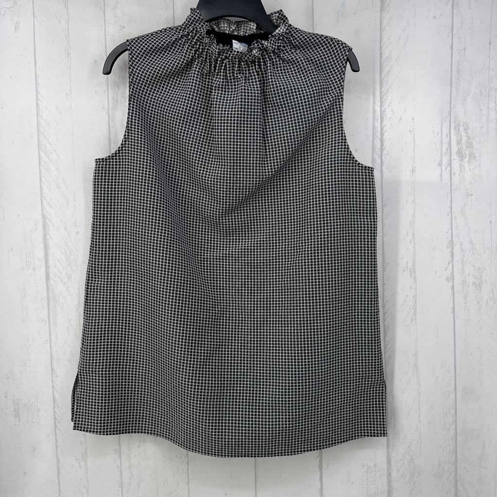 M mock neck check tank