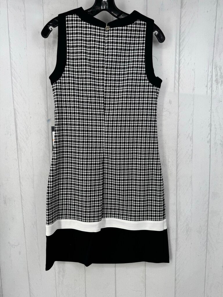 R129 2 svls houndstooth dress