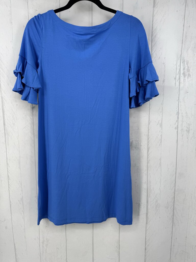 R168 XS tiered ruffle slv dress