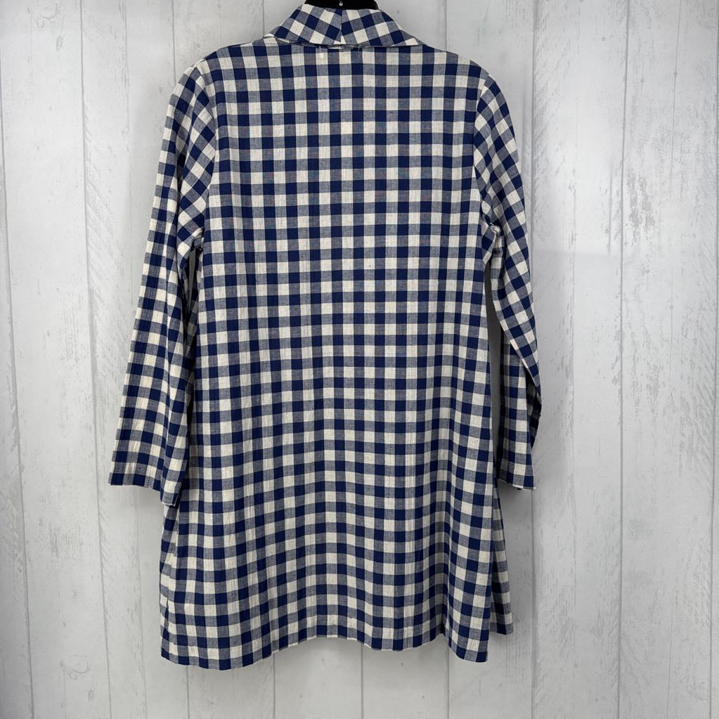 R288 S l/s check open blazer