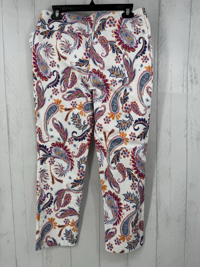 10 paisley print pull-on pant
