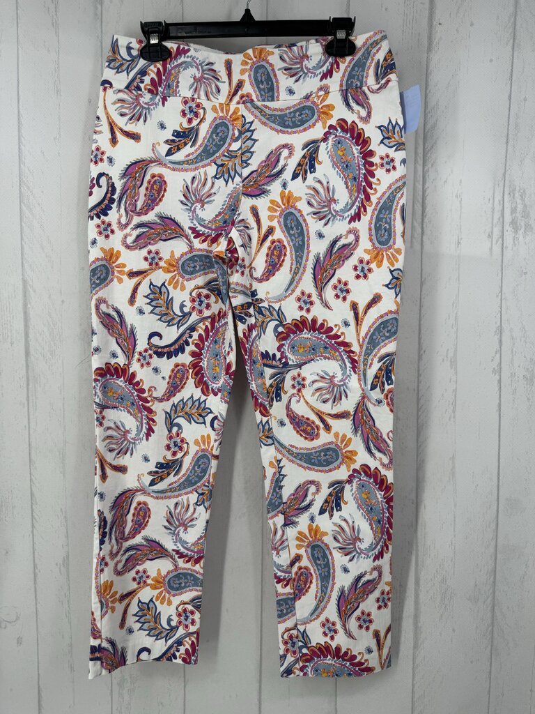 10 paisley print pull-on pant