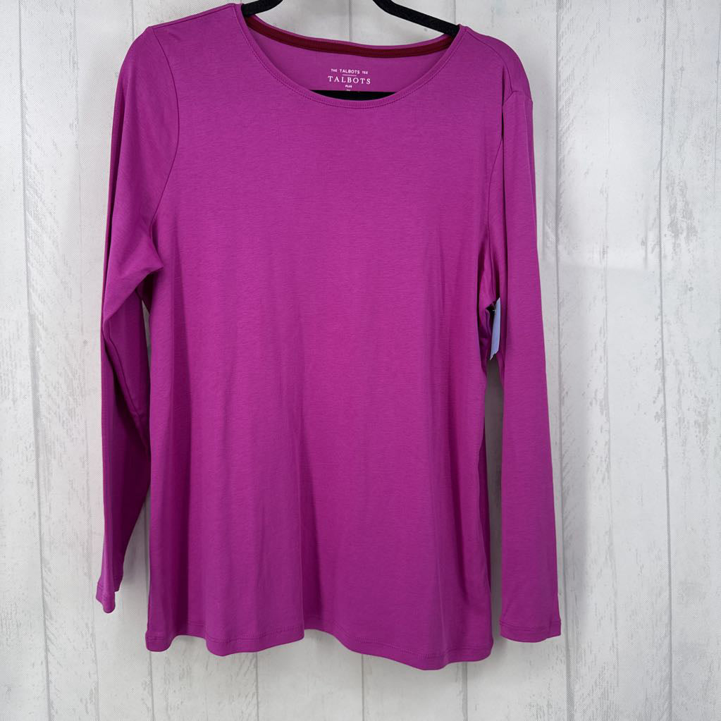 1X crewneck l/s top