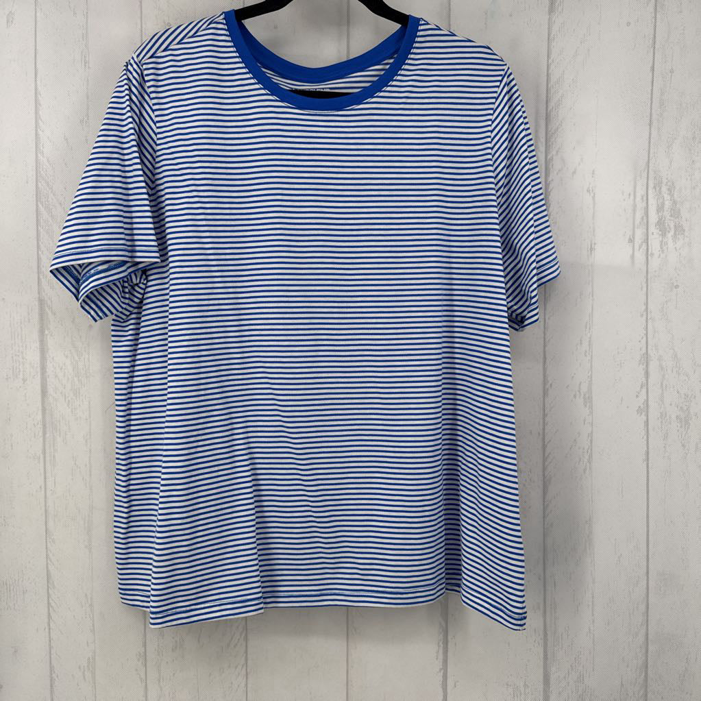 1X striped s/s tee
