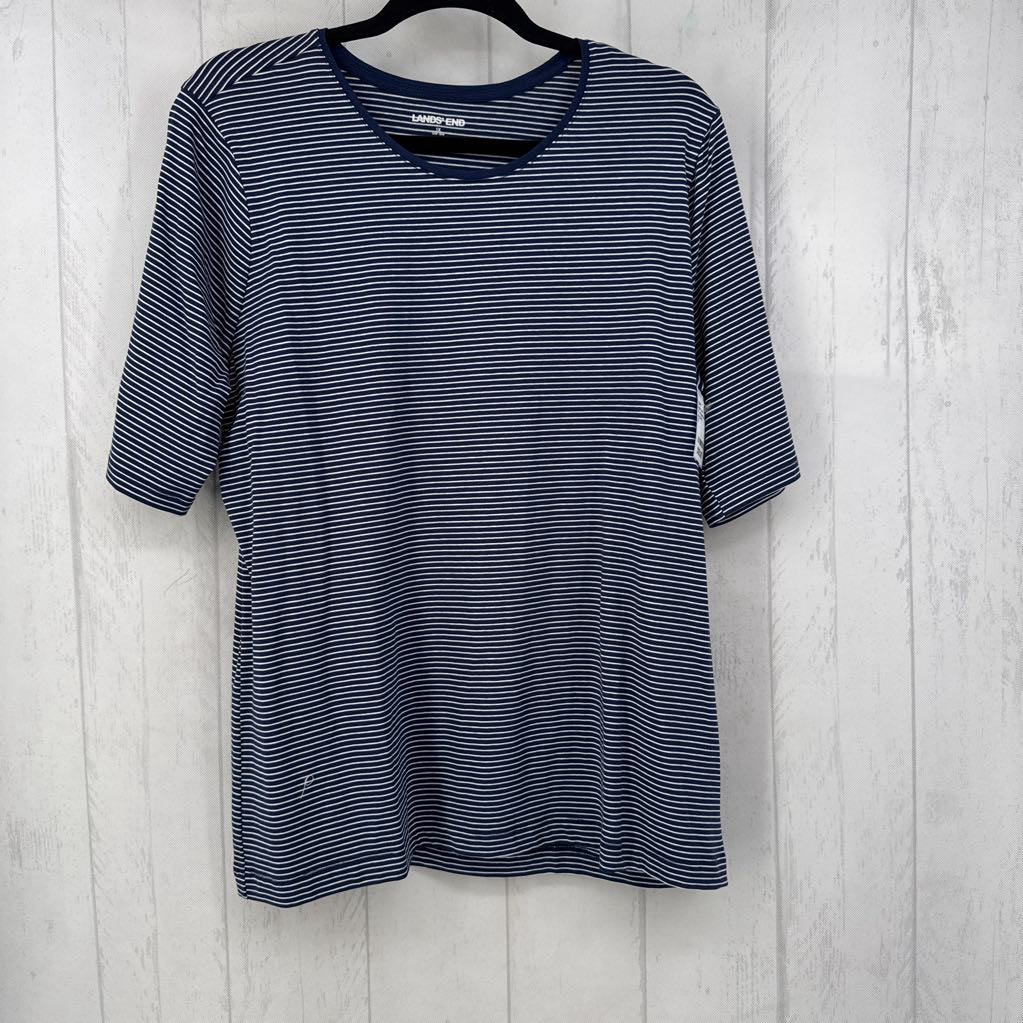 1X striped s/s tee