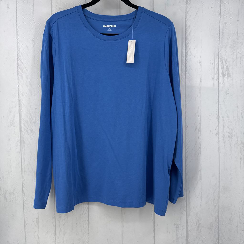 1X crewneck l/s tee