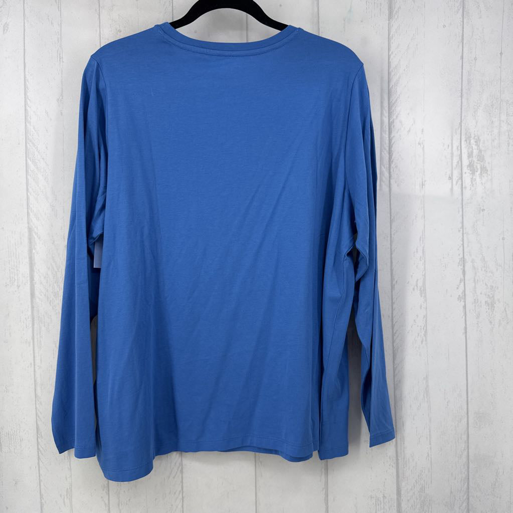 1X crewneck l/s tee