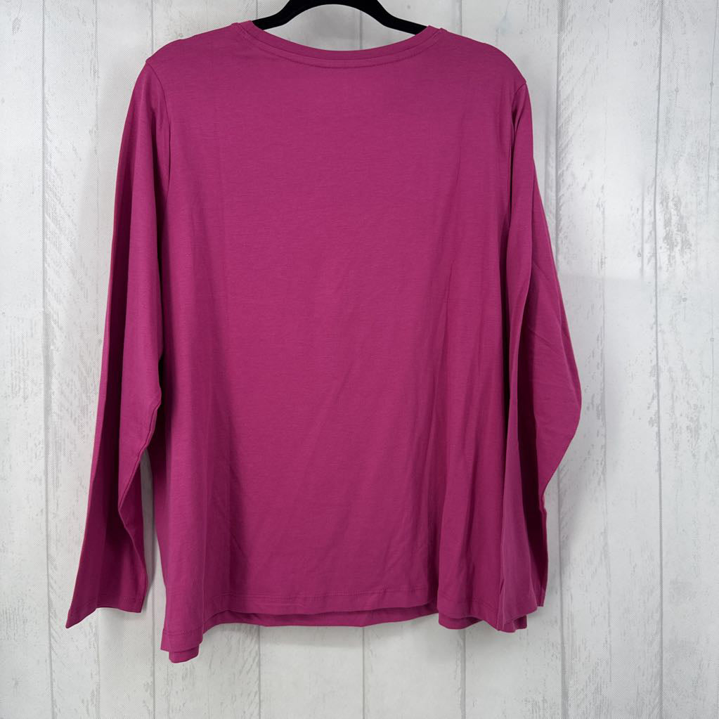 1X crewneck l/s tee