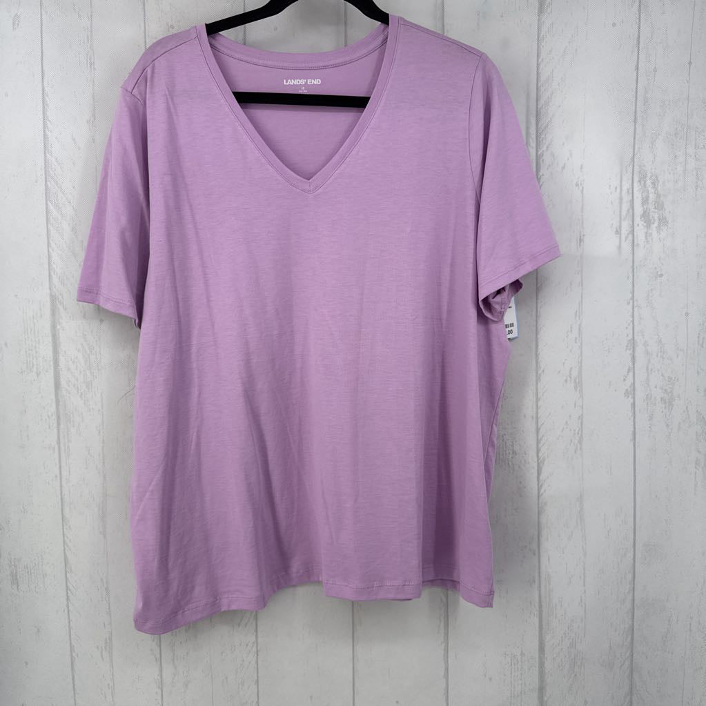 1X v-neck s/s tee