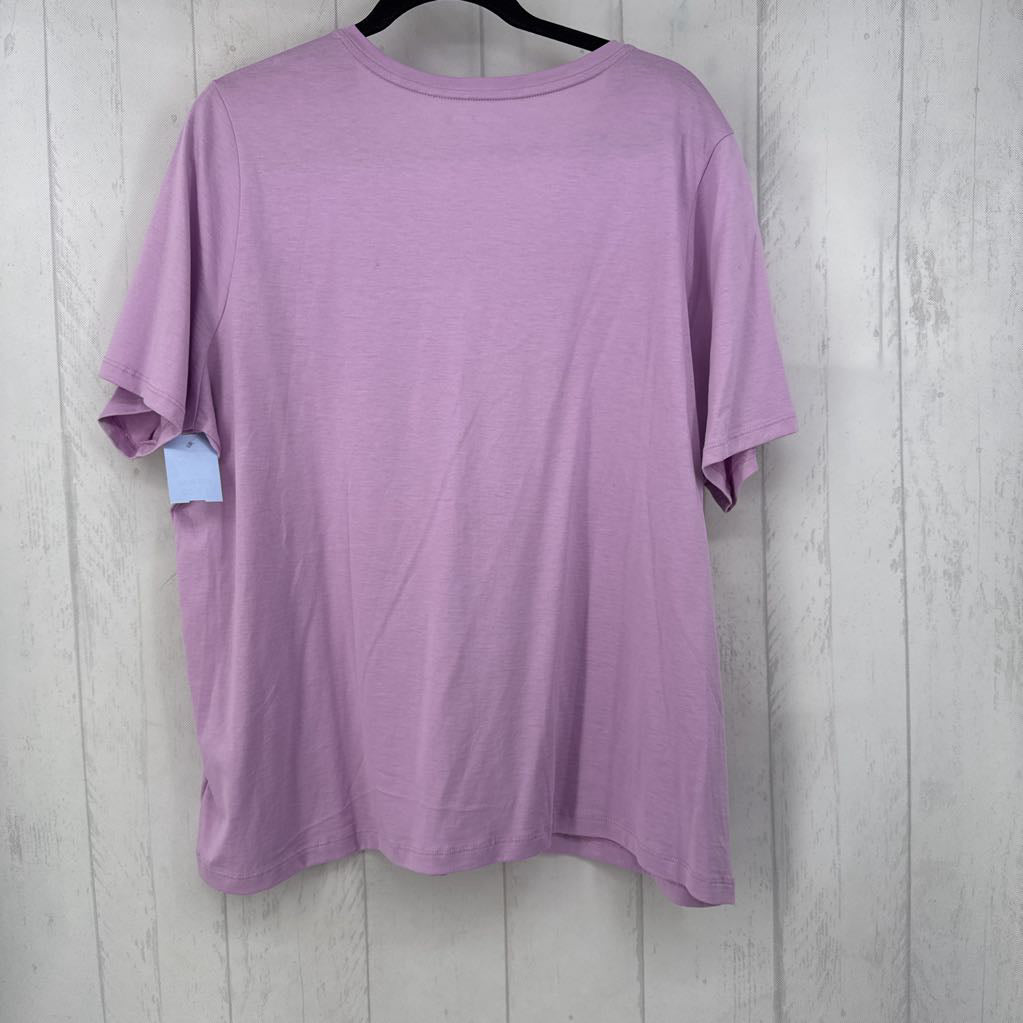 1X v-neck s/s tee