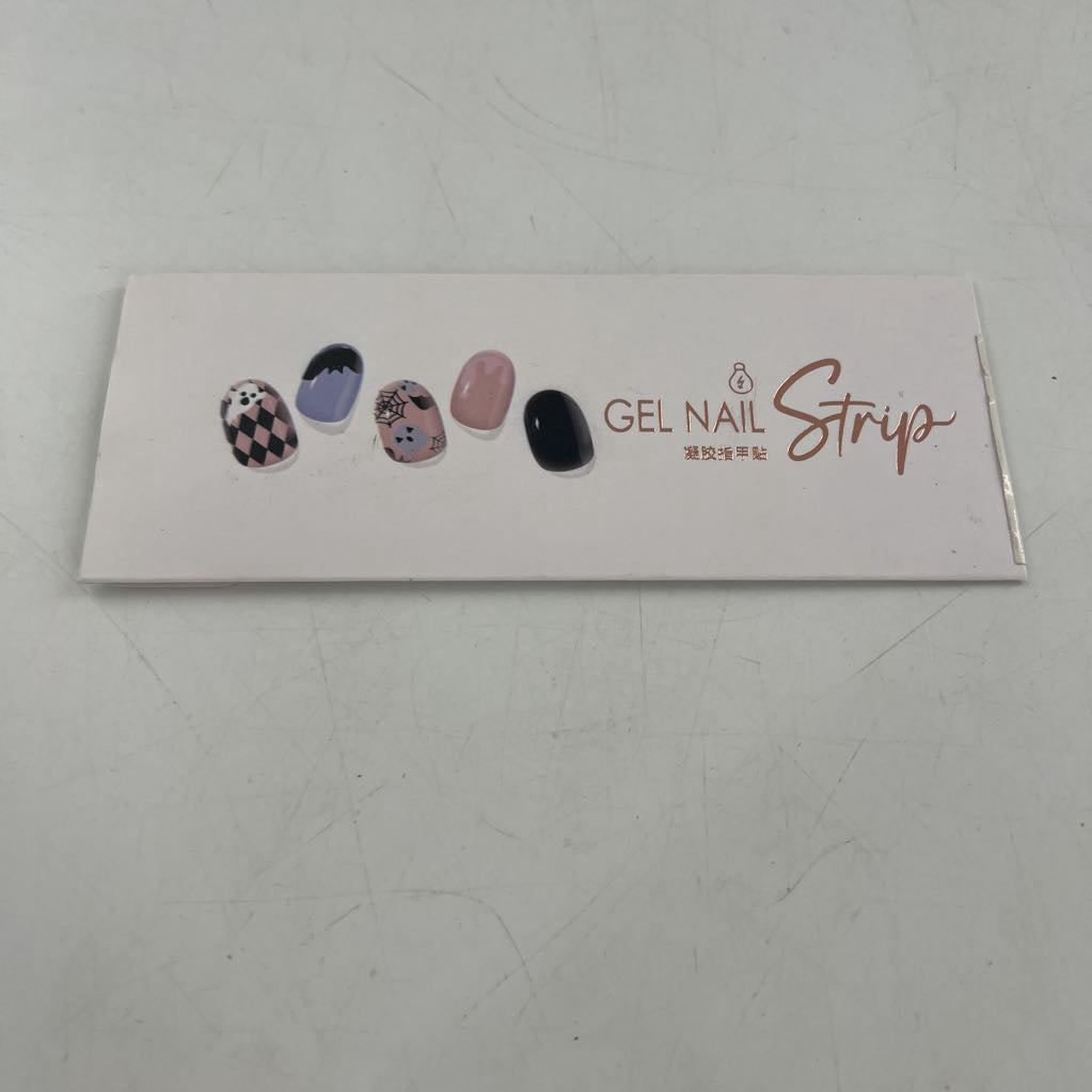 gel nail strips-pnk/multi
