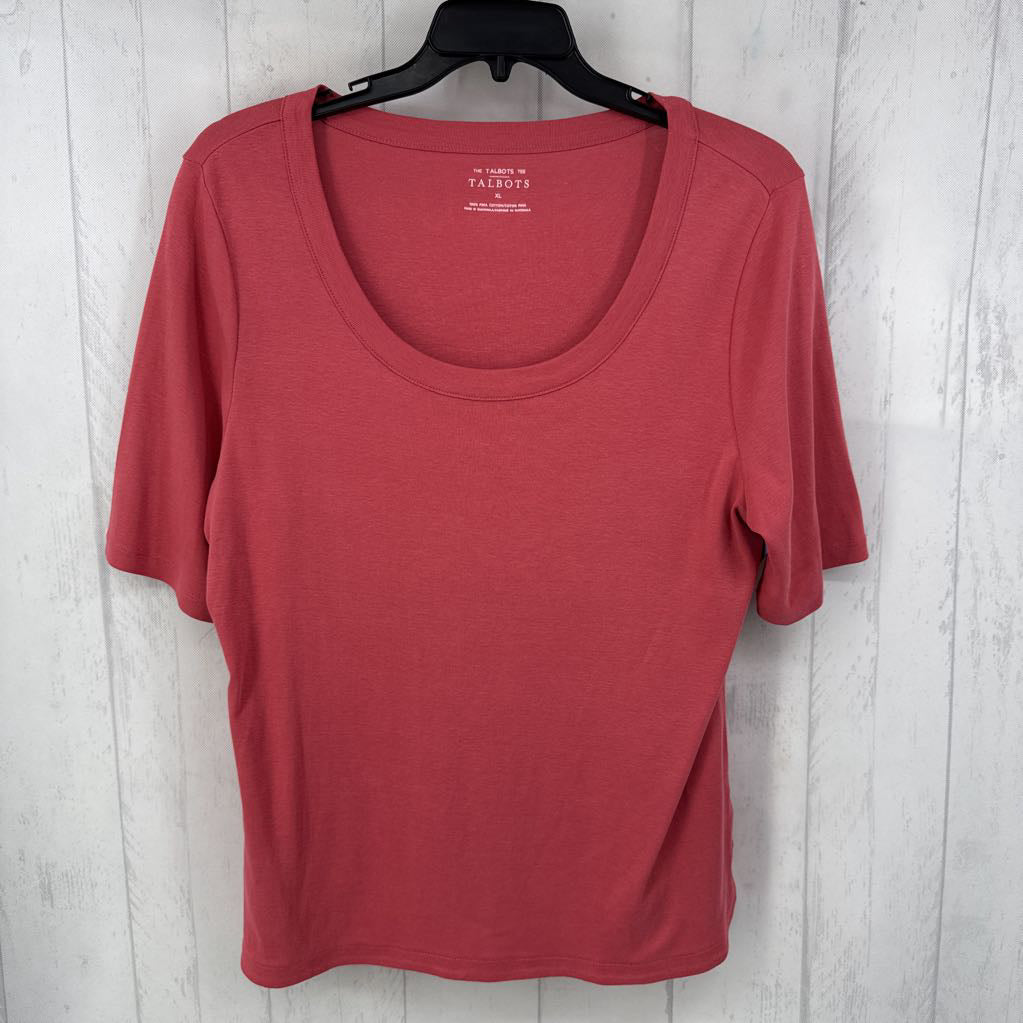 XL scoop neck s/s tee