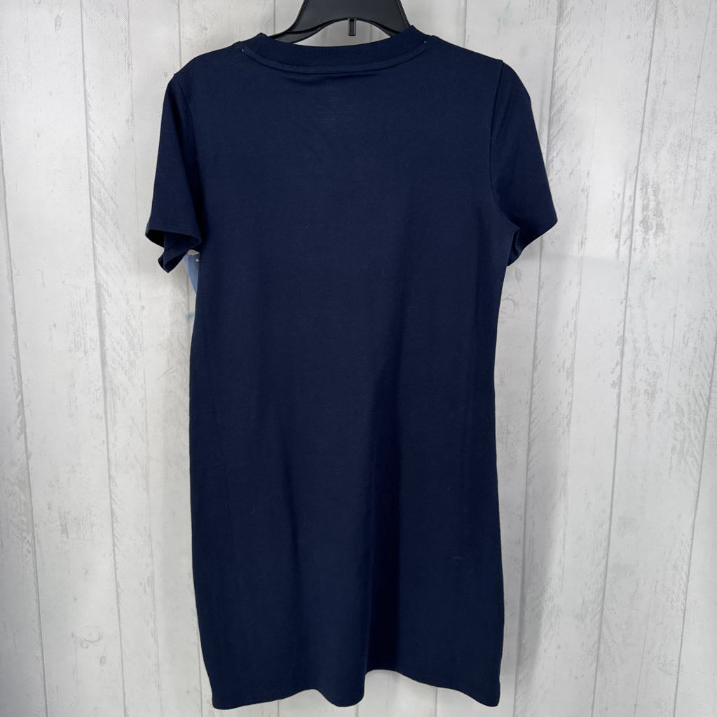 XS crewneck s/s t-shirt dress
