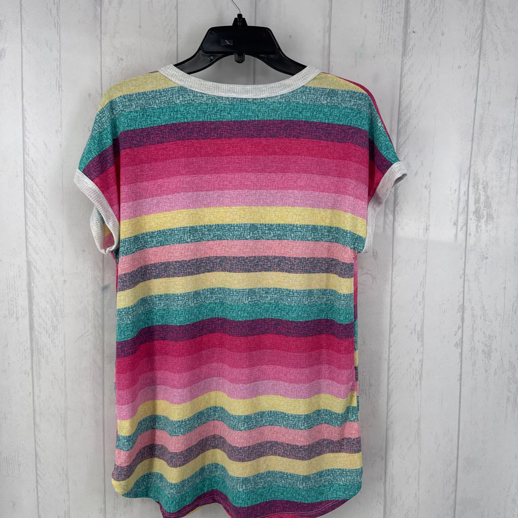 M s/s stripe top