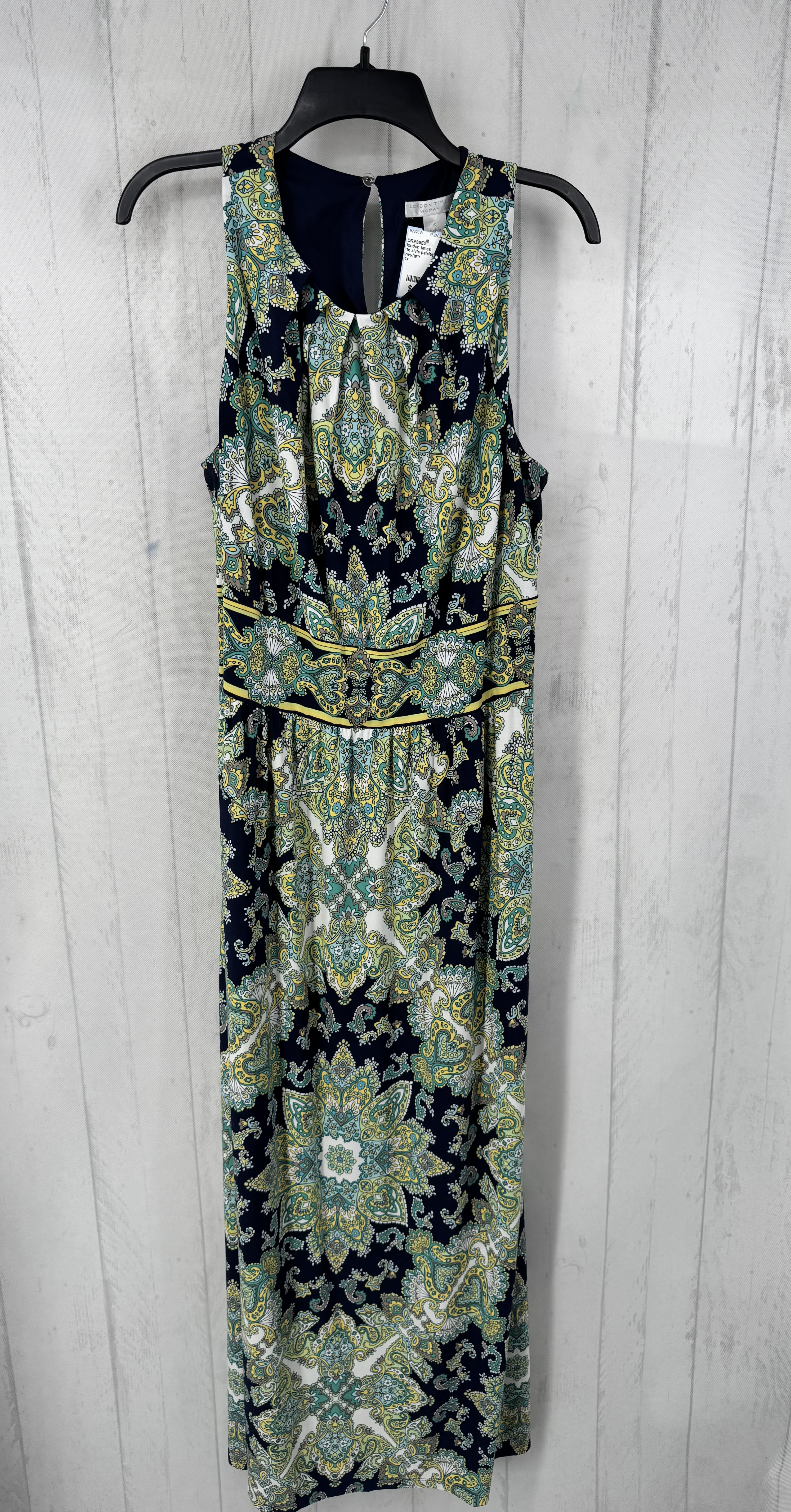 1x slvls paisley print maxi dress