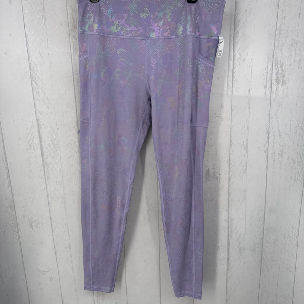 XL iridescent leggings