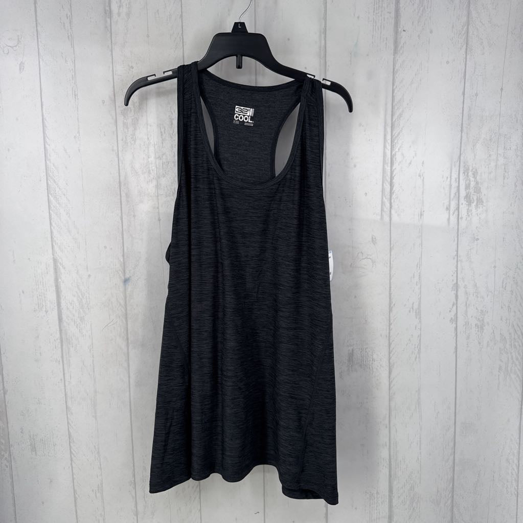 XL marled racerback tank