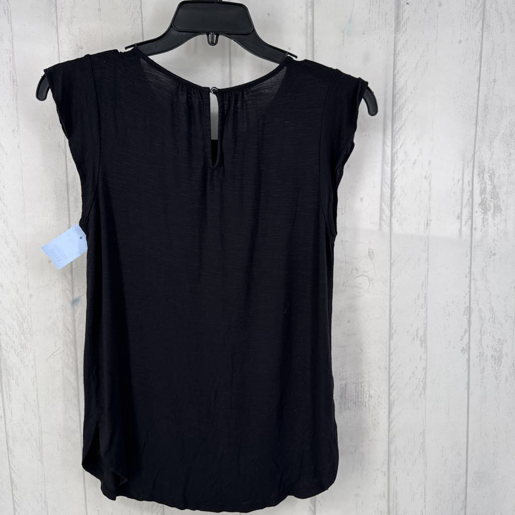 XS s/s pleated top