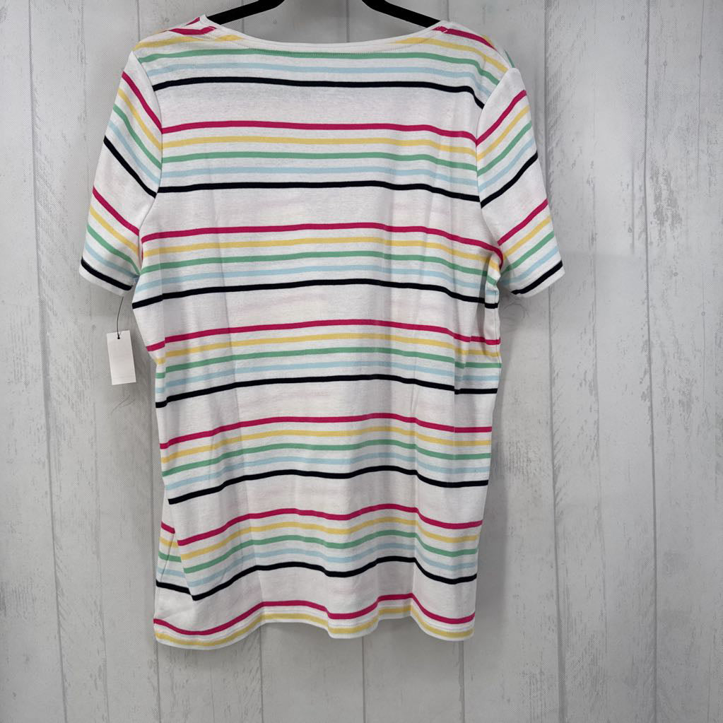 1x s/s stripe top