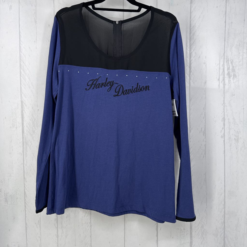 R60 XL ls sequin top