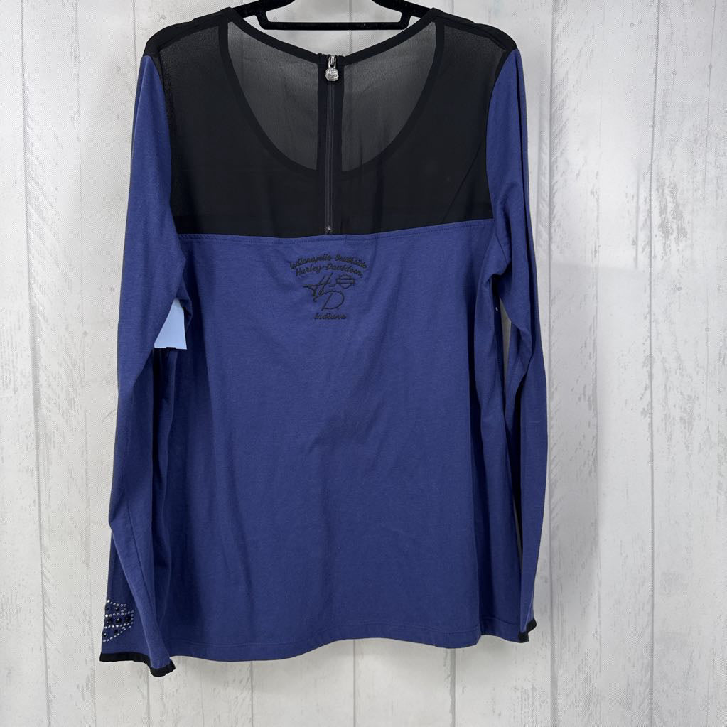 R60 XL ls sequin top