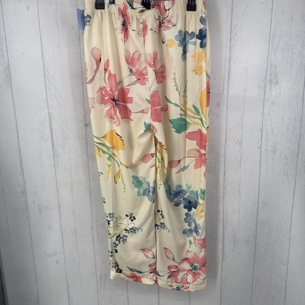 XL flo print pull-on pant