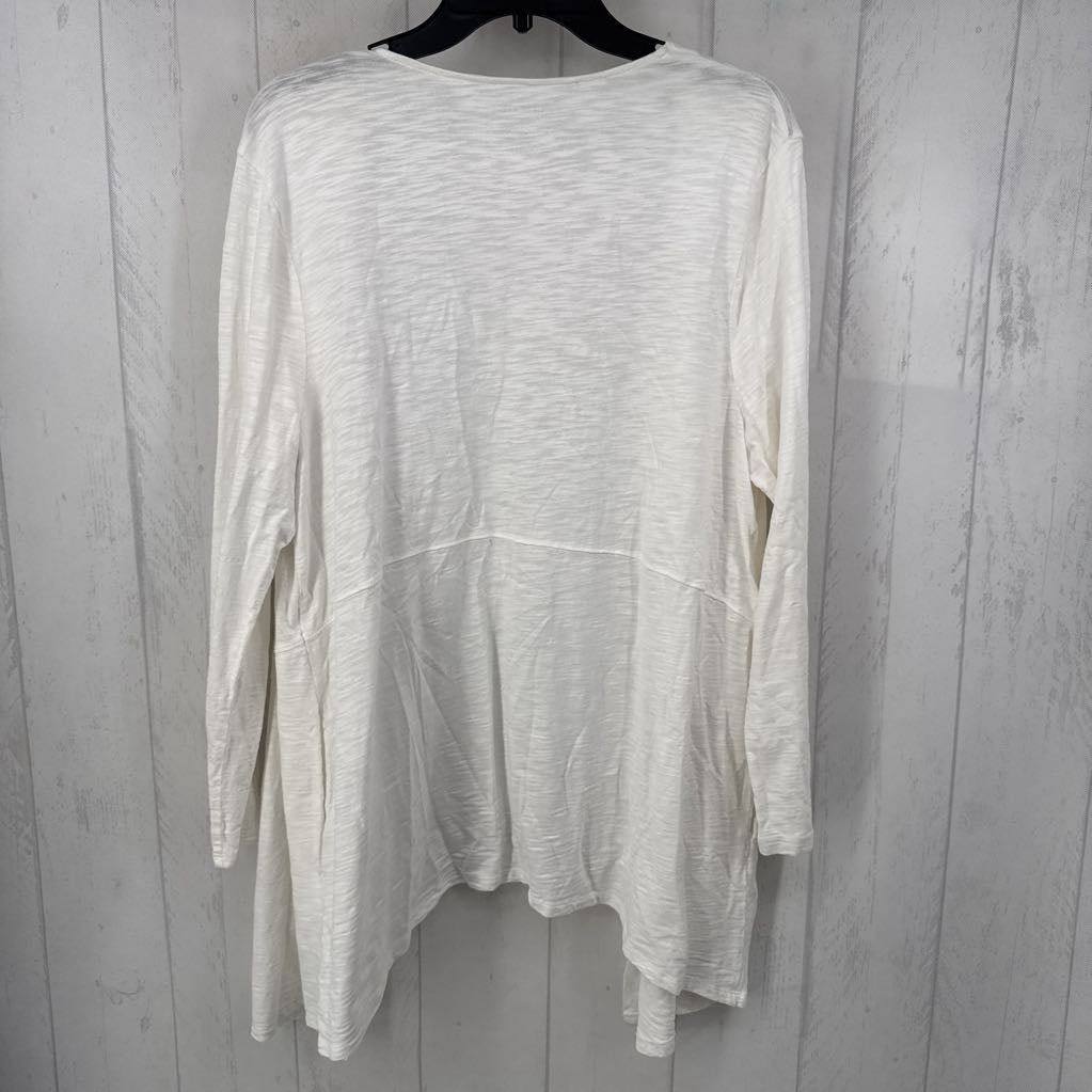 L lightweight open front cardi
