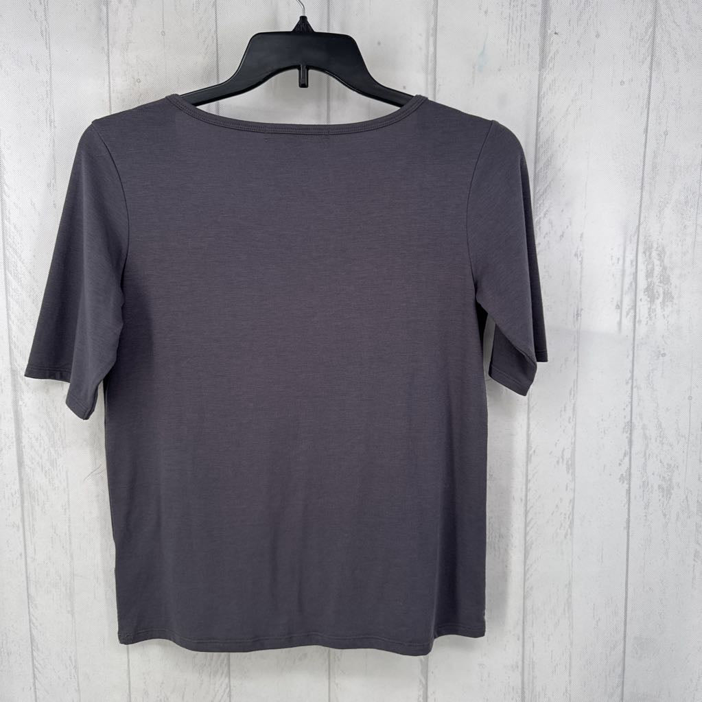 L scoop neck s/s tee