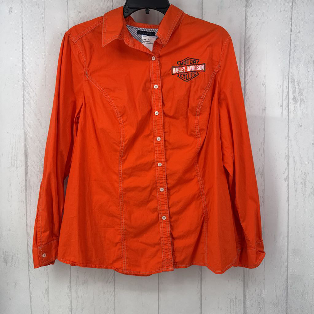 16 l/s button down shirt