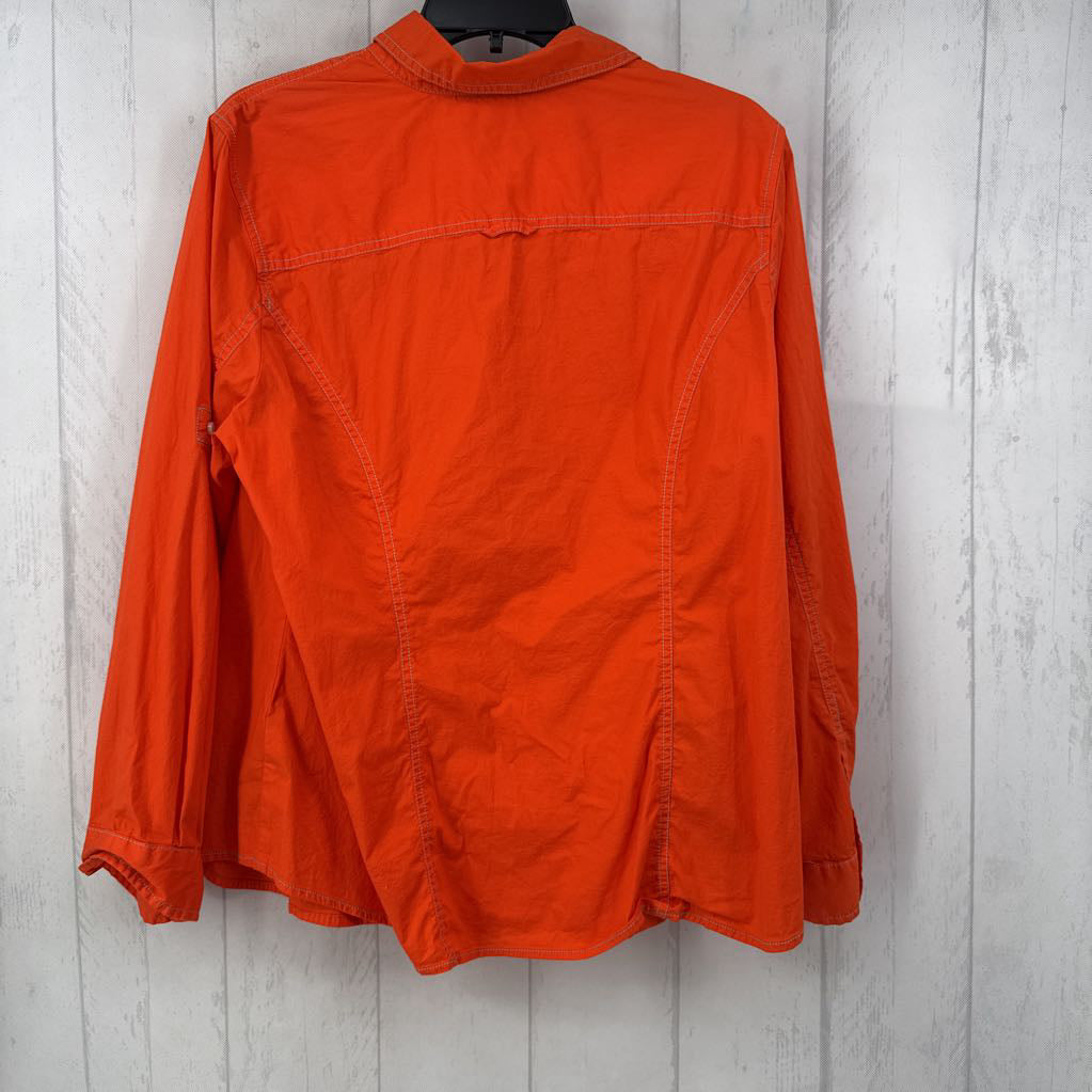 16 l/s button down shirt