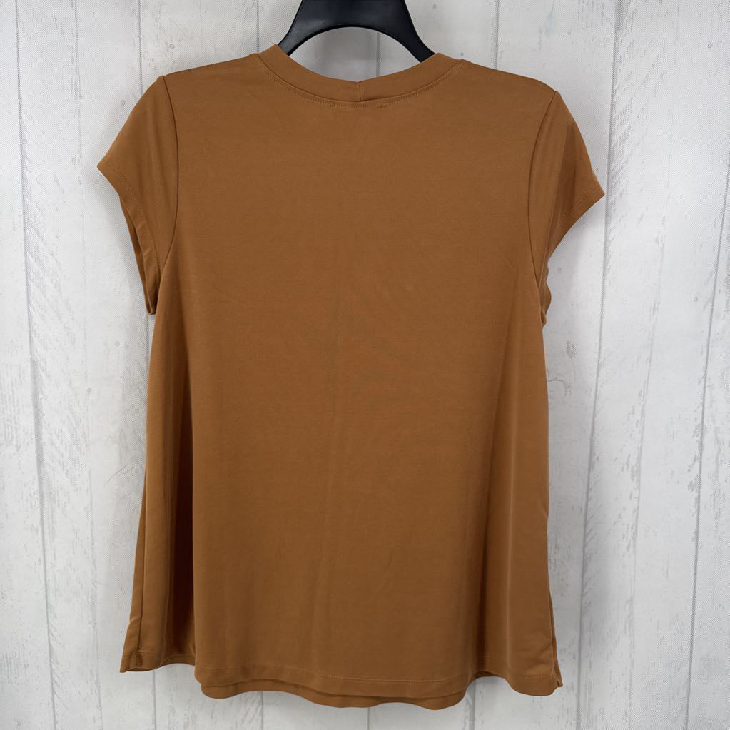 L round neck s/s top