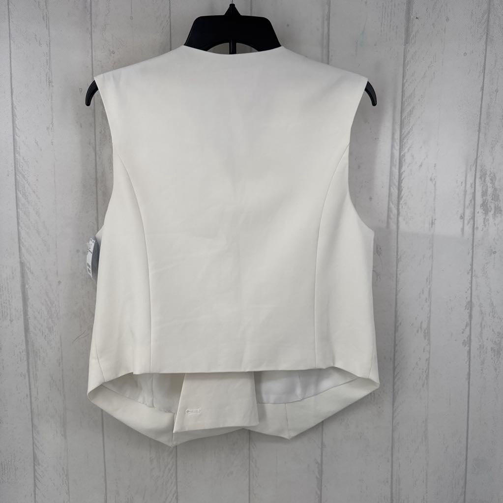 M crossover button down vest