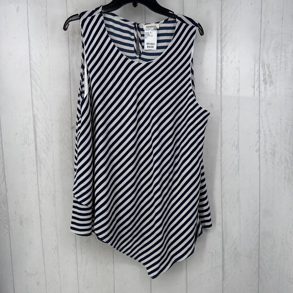 3x stripe tank