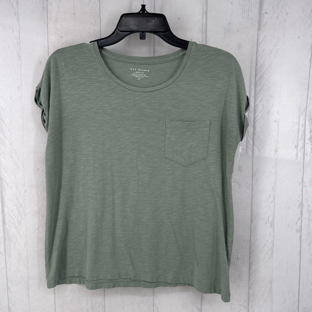 S round neck s/s tee