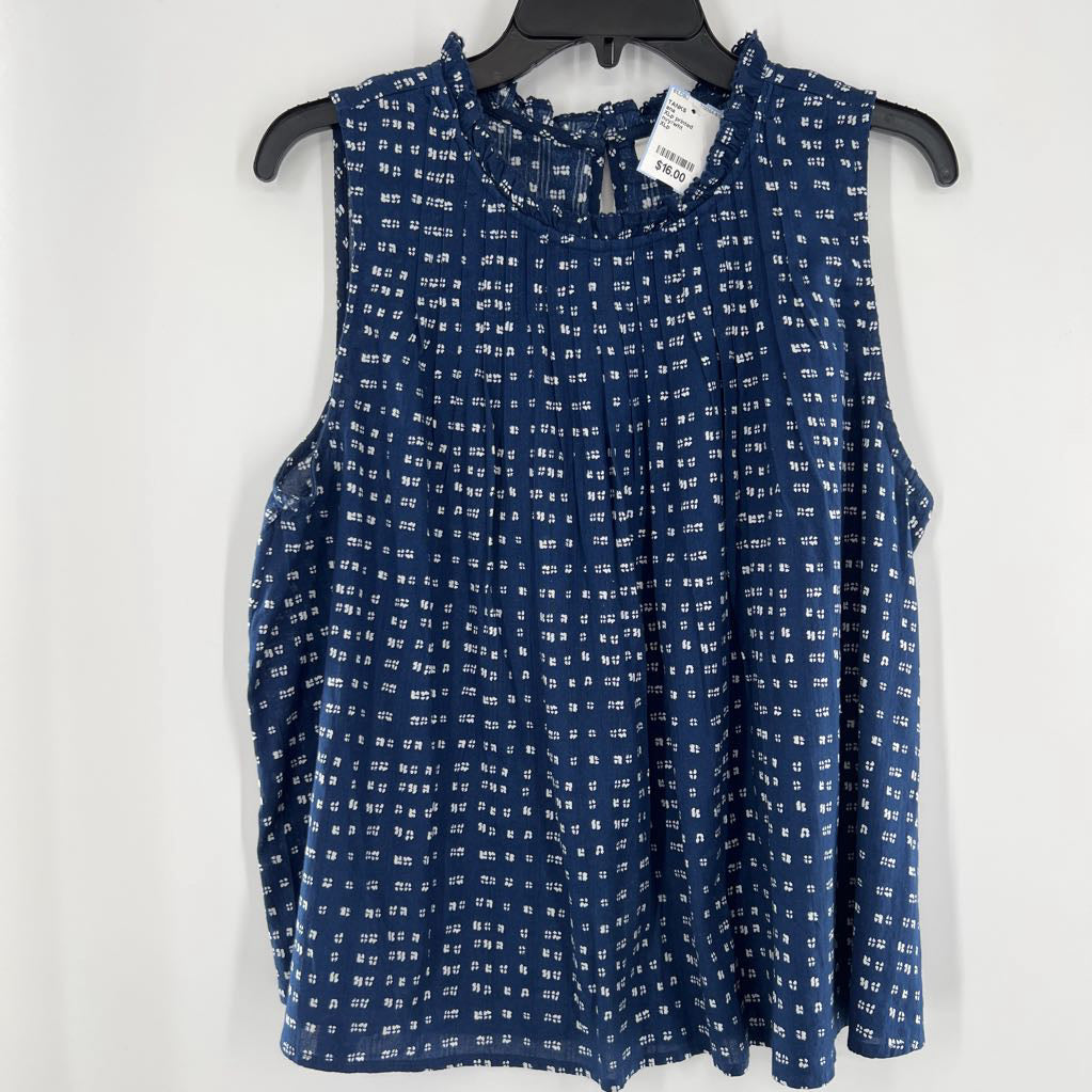 XLp printed smocked swing tank