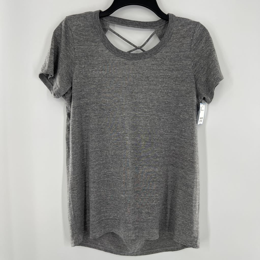 M open back s/s tee