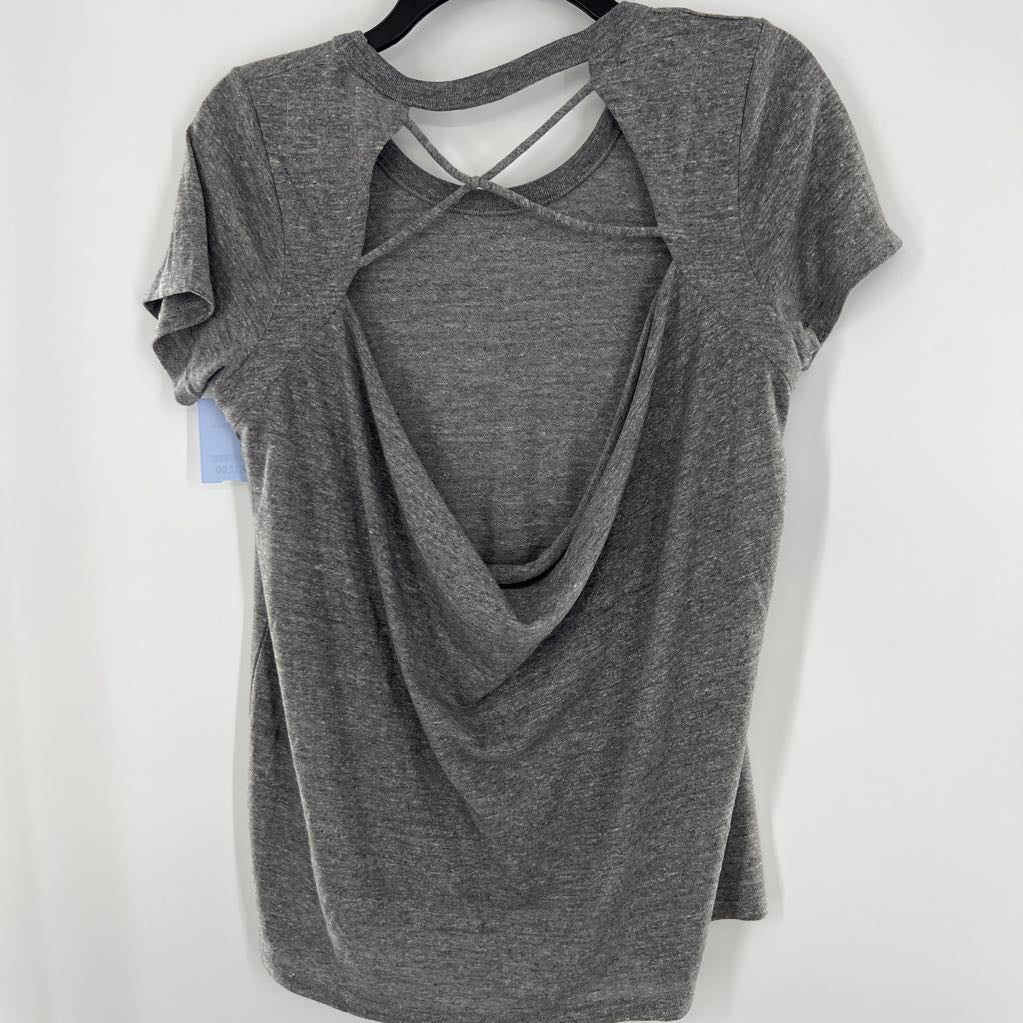 M open back s/s tee