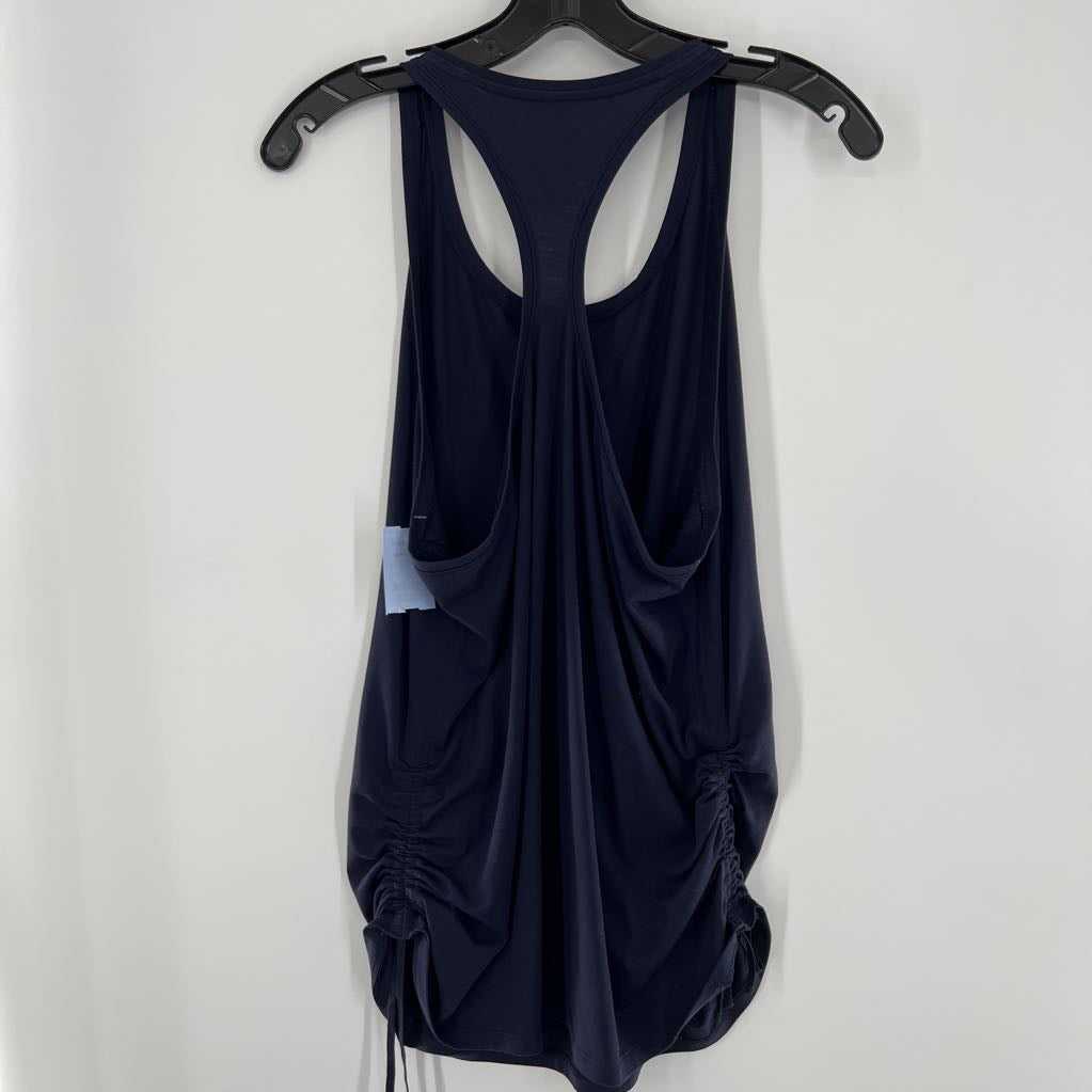 XL ruched sides racerback tank