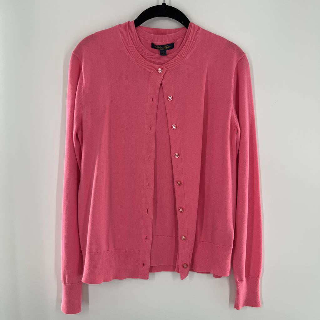 2pc button down cardi & cami set