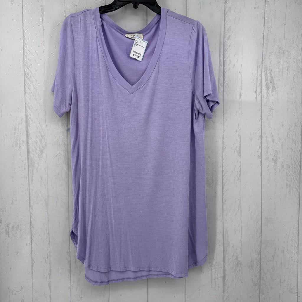 XL s/s v-neck top