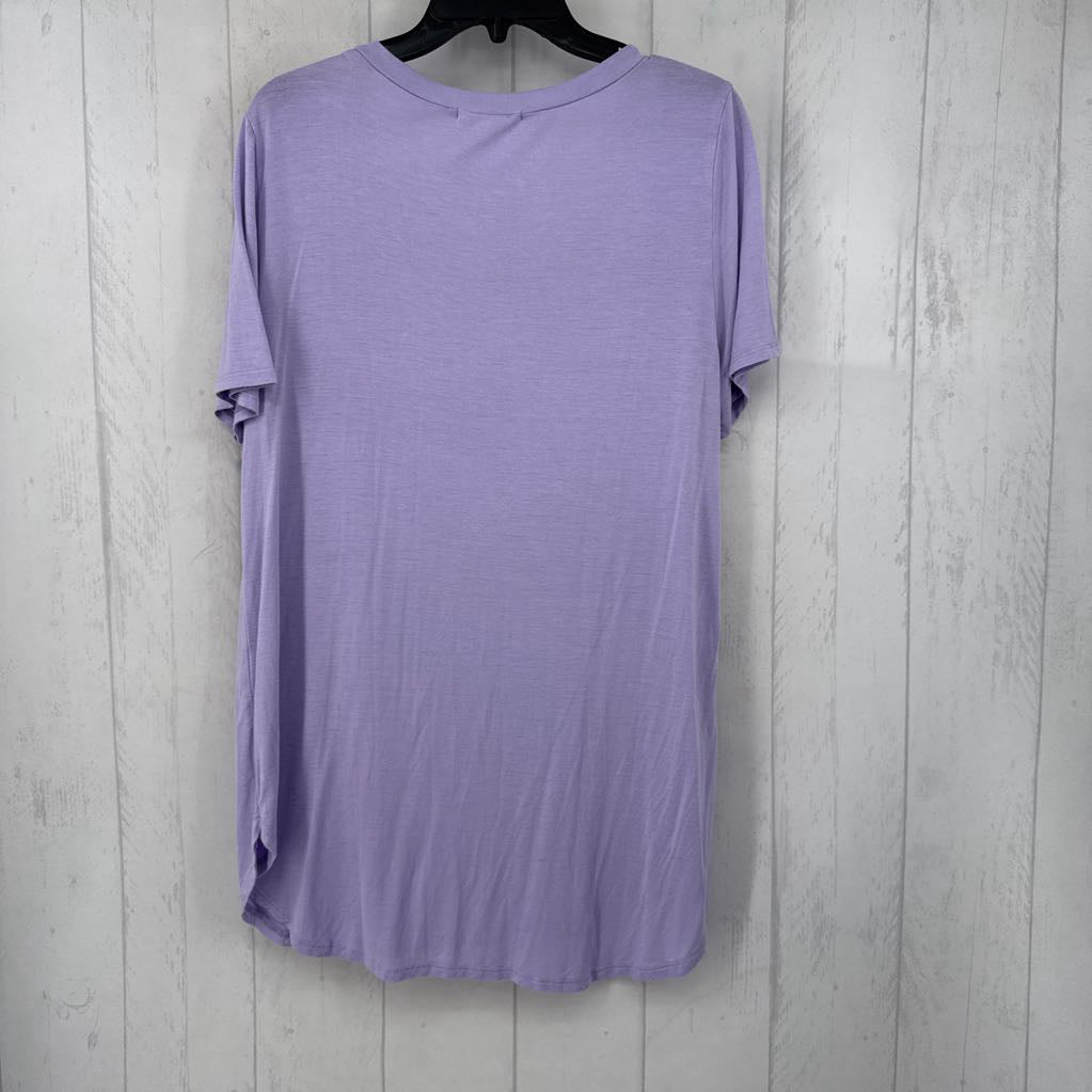 XL s/s v-neck top