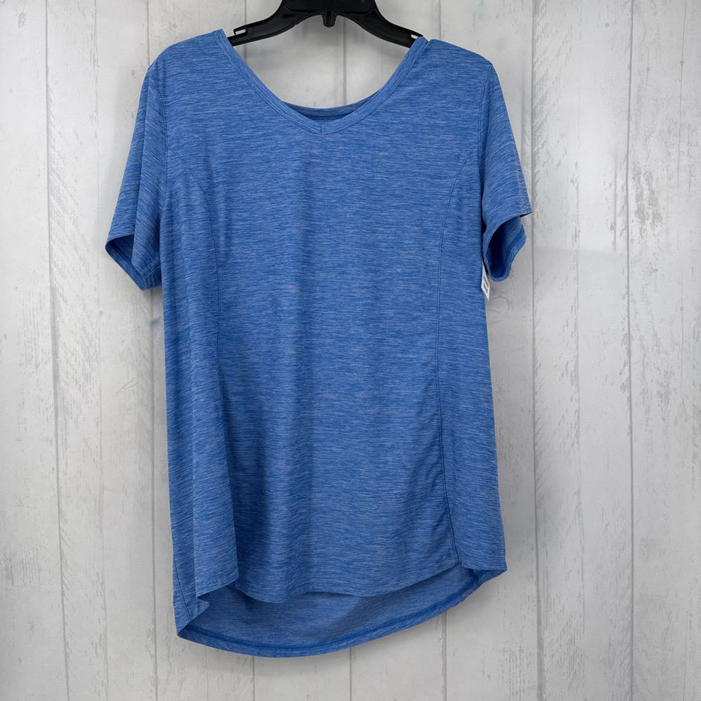 L marled s/s top