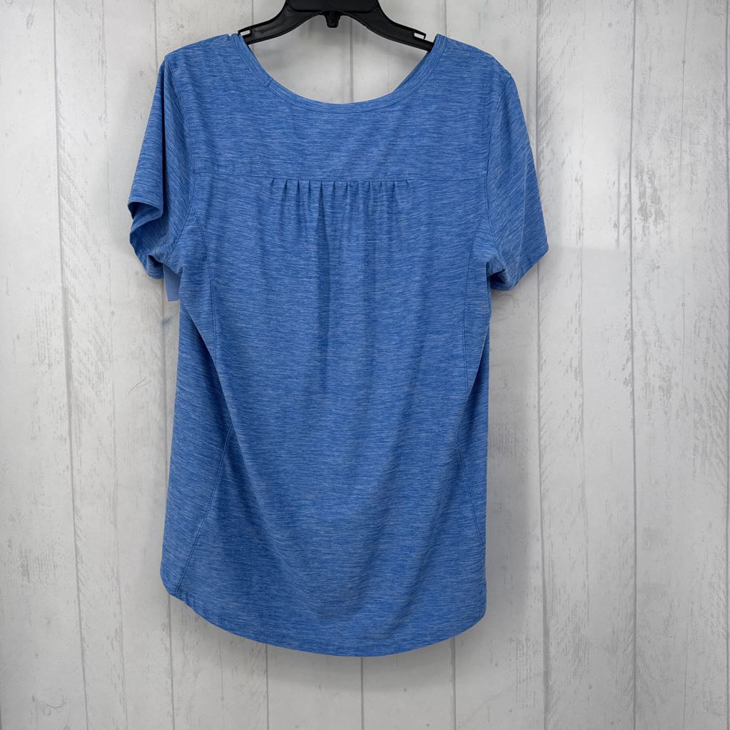 L marled s/s top