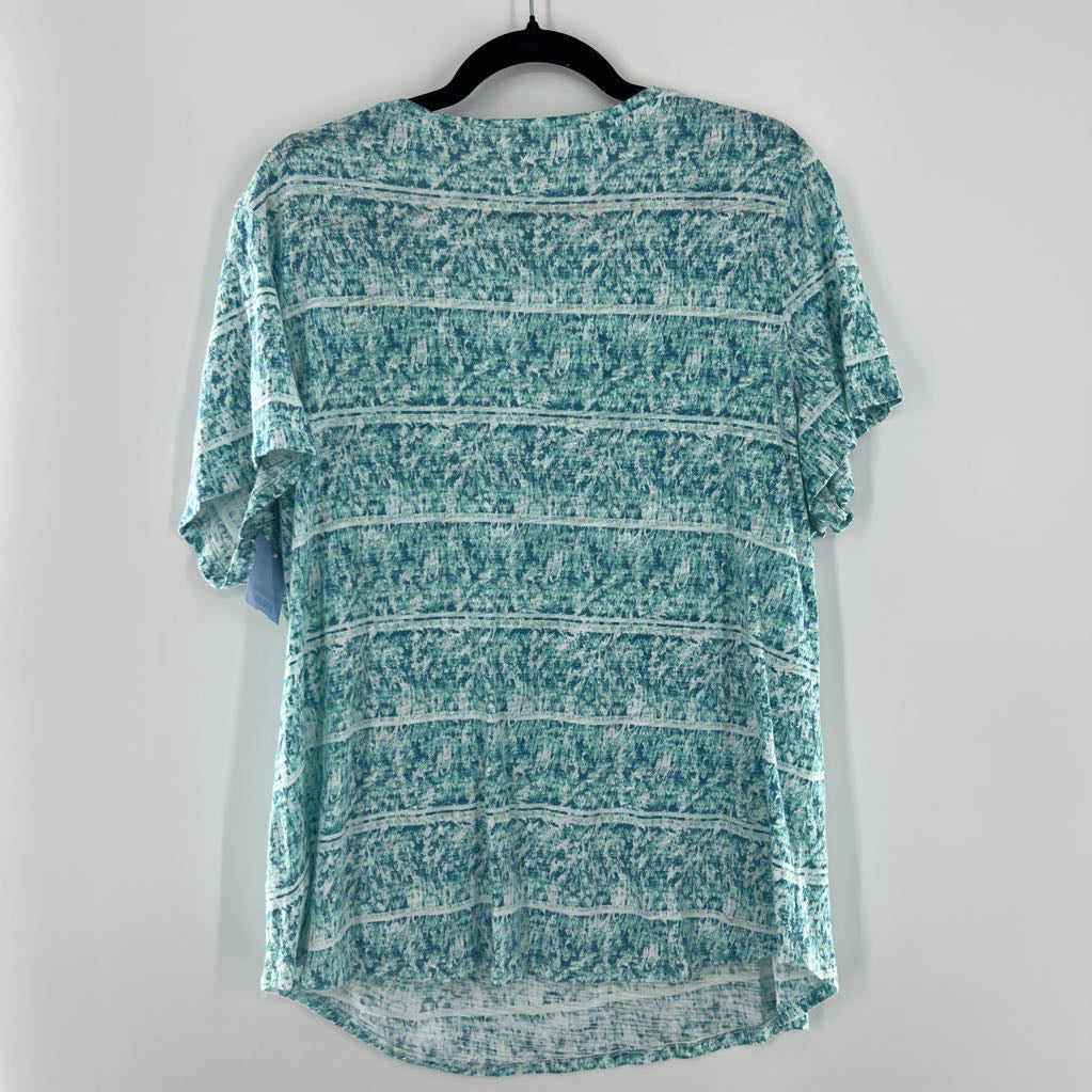 2x s/s v-neck top