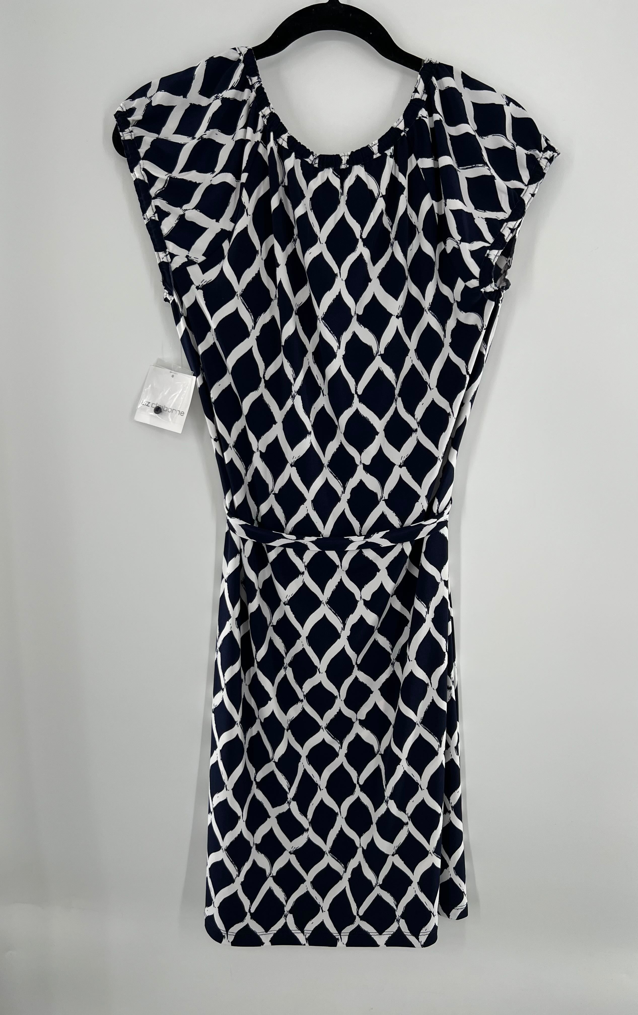 R35 Belted Cap Sleeve Dress