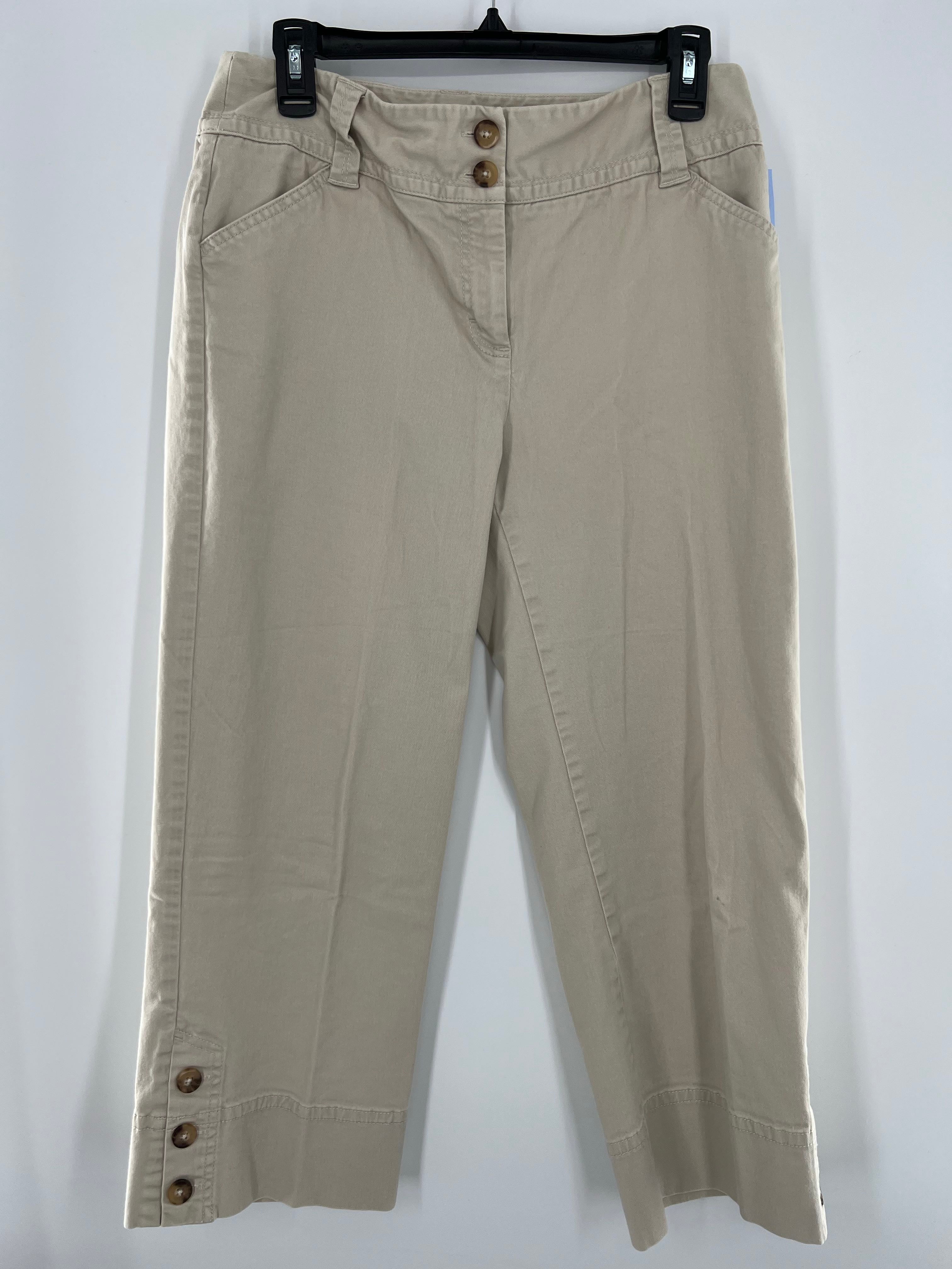 Classic Fit Cropped Capris