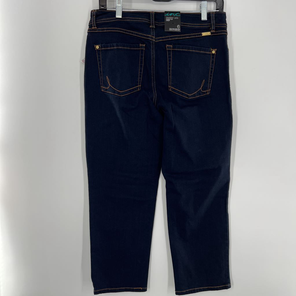 6 curvy fit crop jean